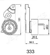 Фото BE333 Натяжитель JAPANPARTS {forloop.counter}}