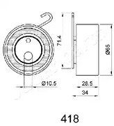 Фото BE-418 Натяжитель JapanParts {forloop.counter}}