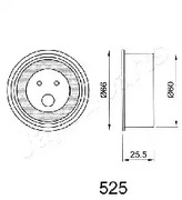 Фото BE525 Натяжитель JAPANPARTS {forloop.counter}}