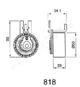 Фото BE818 Натяжитель JAPANPARTS {forloop.counter}}