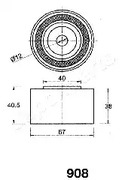 Фото BE-908 Натяжитель JapanParts {forloop.counter}}