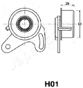 Фото BEH01 Натяжитель JapanParts {forloop.counter}}