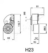 Фото BE-H23 Натяжитель JapanParts {forloop.counter}}