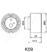 Фото BEK09 Натяжитель JAPANPARTS {forloop.counter}}