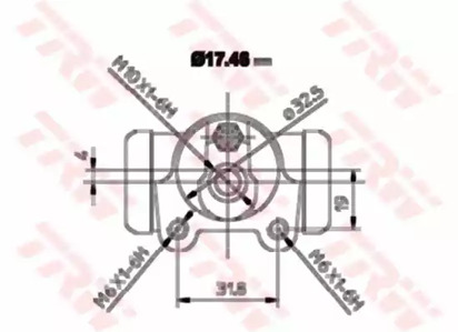 Фото BWA129 Цилиндр TRW {forloop.counter}}