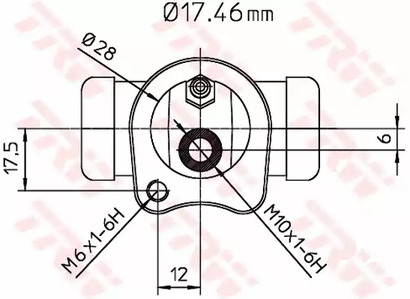 Фото BWC115 Цилиндр TRW {forloop.counter}}