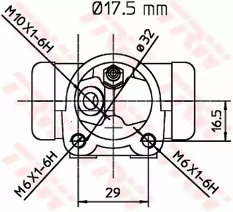 Фото BWC247 Цилиндр TRW {forloop.counter}}