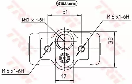 Фото BWD230 Цилиндр TRW {forloop.counter}}