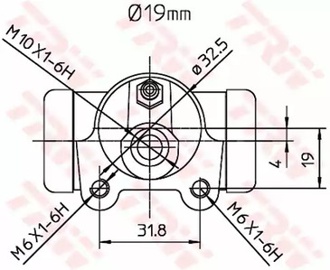 Фото BWD260 Цилиндр TRW {forloop.counter}}