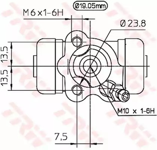 Фото BWD267 Цилиндр TRW {forloop.counter}}