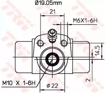 Фото BWD268 Цилиндр TRW {forloop.counter}}