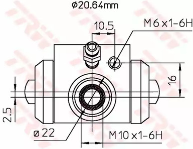 Фото BWF145A Цилиндр TRW {forloop.counter}}