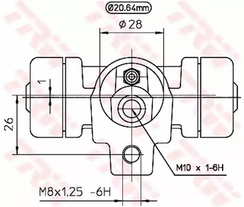 Фото BWF164 Цилиндр TRW {forloop.counter}}