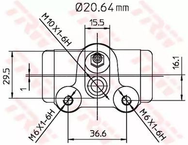 Фото BWF251 Цилиндр TRW {forloop.counter}}