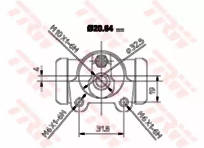 Фото BWF252 Цилиндр TRW {forloop.counter}}