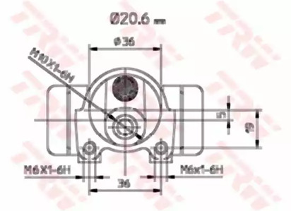 Фото BWF265 Цилиндр TRW {forloop.counter}}