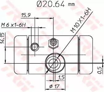 Фото BWF290 Цилиндр TRW {forloop.counter}}