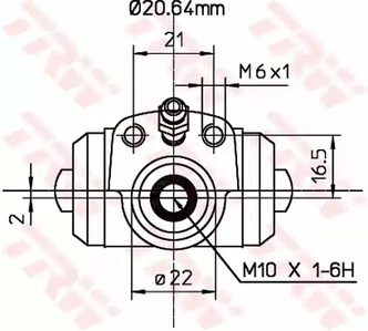 Фото BWF295 Цилиндр TRW {forloop.counter}}