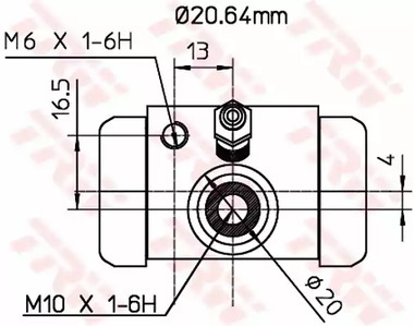 Фото BWF312 Цилиндр TRW {forloop.counter}}