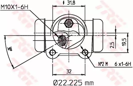 Фото BWH136 Цилиндр TRW {forloop.counter}}