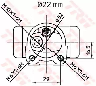 Фото BWH396 Цилиндр TRW {forloop.counter}}