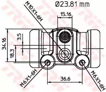 Фото BWK156 Цилиндр TRW {forloop.counter}}