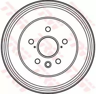 Фото DB4110 Тормозный барабан TRW {forloop.counter}}