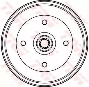 Фото DB4143 Тормозный барабан TRW {forloop.counter}}