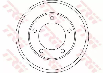 Фото DB4316 Тормозный барабан TRW {forloop.counter}}