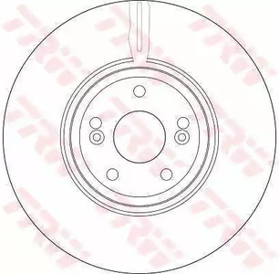 Фото DF4231S Тормозной диск TRW {forloop.counter}}