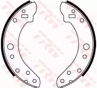 Фото GS6143 Комлект тормозных накладок TRW {forloop.counter}}