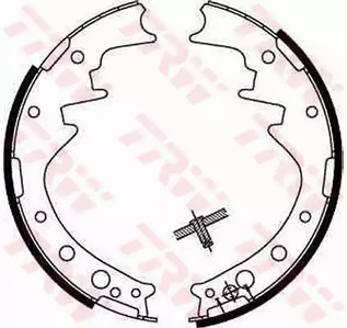 Фото GS8170 Комлект тормозных накладок TRW {forloop.counter}}