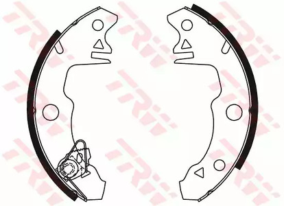 Фото GS8319 Комлект тормозных накладок TRW {forloop.counter}}