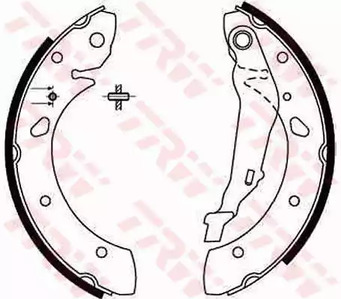 Фото GS8632 Комлект тормозных накладок TRW {forloop.counter}}