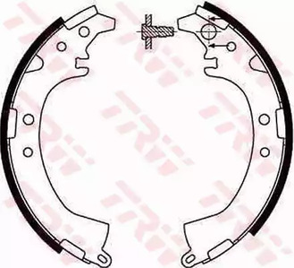 Фото GS8649 Комлект тормозных накладок TRW {forloop.counter}}