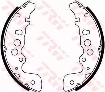 Фото GS8670 Комлект тормозных накладок TRW {forloop.counter}}