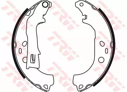 Фото GS8738 Комлект тормозных накладок TRW {forloop.counter}}