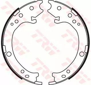 Фото GS8779 Комлект тормозных накладок TRW {forloop.counter}}