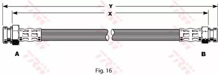 Фото PHA110 Шлангопровод TRW {forloop.counter}}