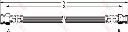 Фото PHA114 Шлангопровод TRW {forloop.counter}}