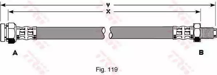 Фото PHB182 Шлангопровод TRW {forloop.counter}}