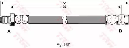 Фото PHB257 Шлангопровод TRW {forloop.counter}}