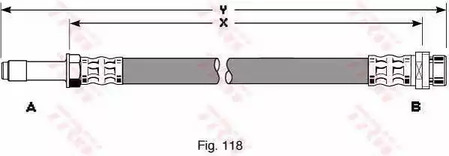 Фото PHB258 Шлангопровод TRW {forloop.counter}}