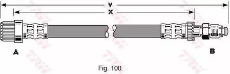 Фото PHB284 Шлангопровод TRW {forloop.counter}}