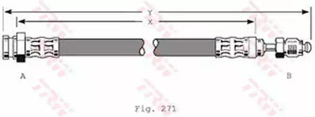 Фото PHB339 Шлангопровод TRW {forloop.counter}}