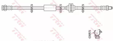 Фото PHB362 Шлангопровод TRW {forloop.counter}}