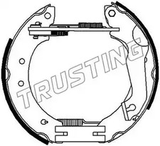 Фото 637.0 Комплект тормозных колодок Trusting {forloop.counter}}
