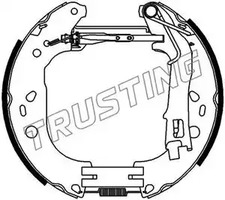 Фото 6390 Комплект тормозных колодок Trusting {forloop.counter}}