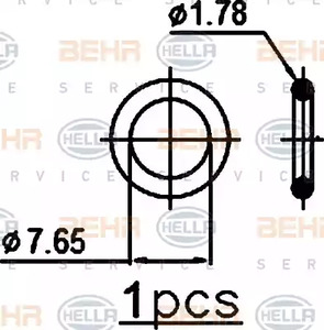 Фото 8FC351038551 Конденсатор HELLA {forloop.counter}}