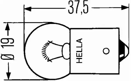 Фото 8GA002071271 Лампа накаливания HELLA {forloop.counter}}